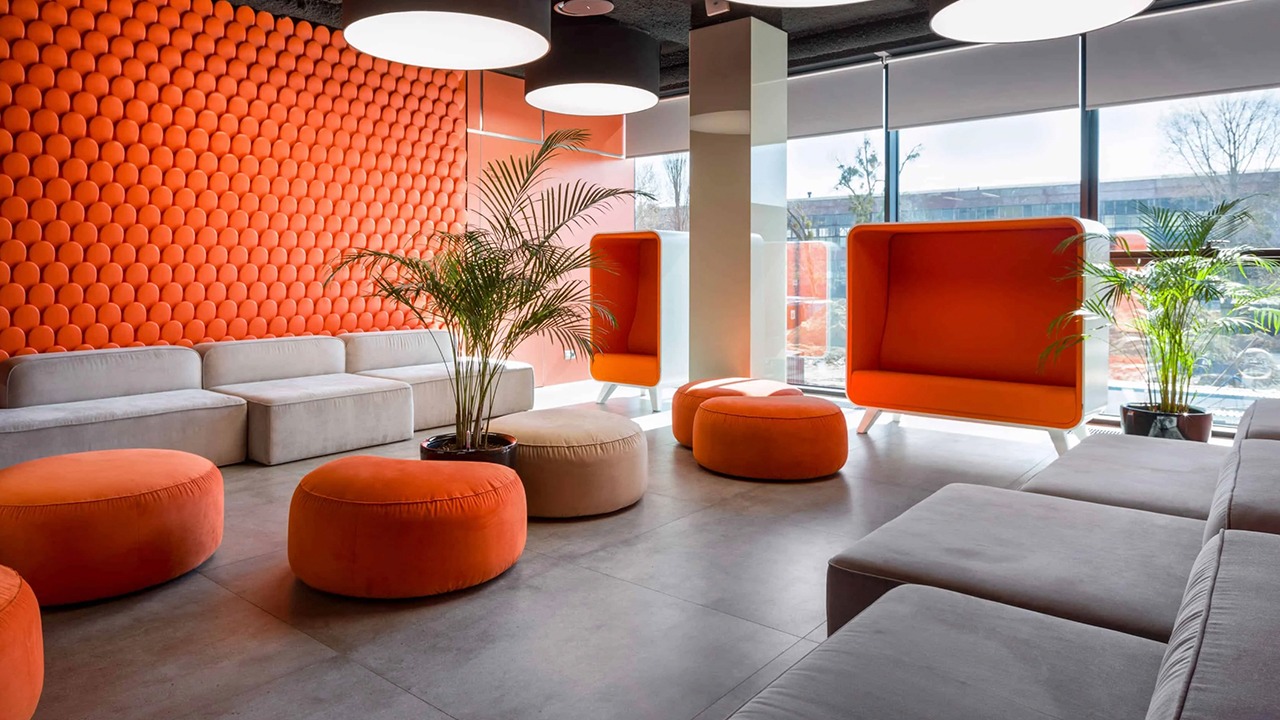 Індивідуальні м’які меблі для центрального офісу ДТЕК