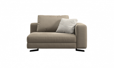 Module with left armrest sofa фото