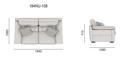 Nubi sofa размеры фото 2