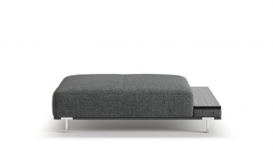 Pouf with coffee table ON sofa фото