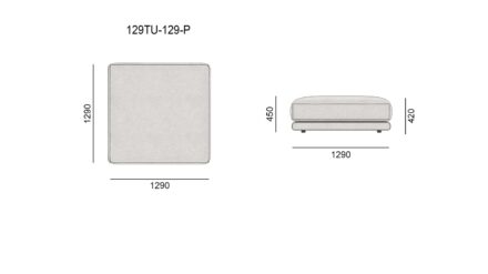 Диван TUTTO размеры фото 13