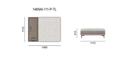 Диван NAIVE размеры фото 16