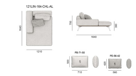 Linda sofa размеры фото 2