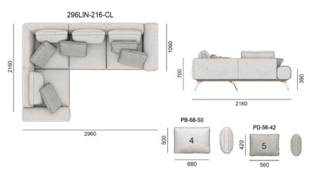 Linda sofa размеры фото 7