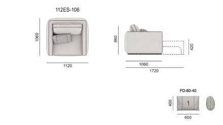 Esse sofa размеры фото 1