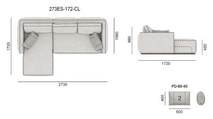 Esse sofa размеры фото 3