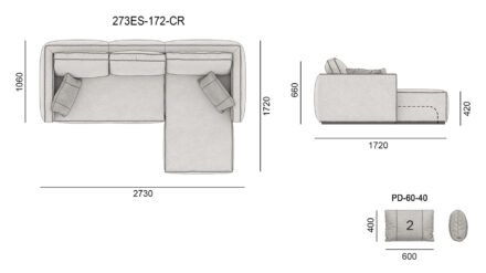 Esse sofa размеры фото 4