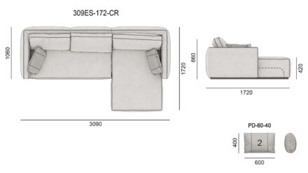 Esse sofa размеры фото 6