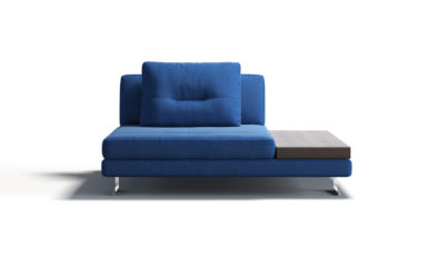 Central module with a table sofa фото